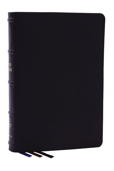 NKJV, Large Print Thinline Reference Bible, Blue Letter, Maclaren