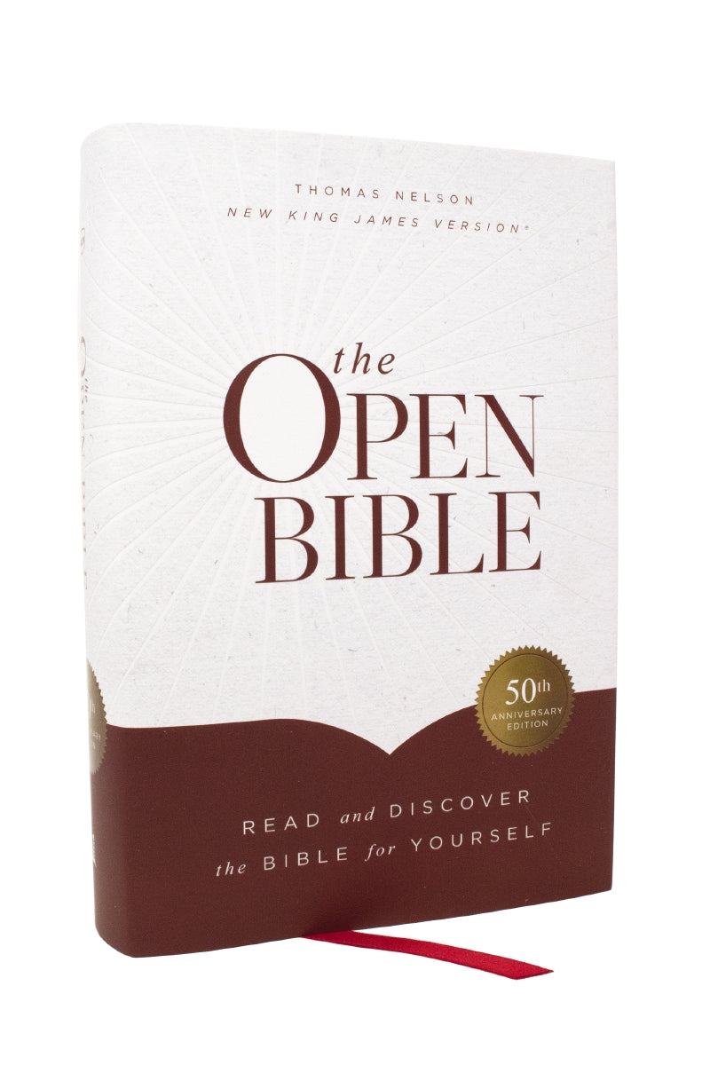 The Open Bible: Read and Discover the Bible for Yourself (NKJV