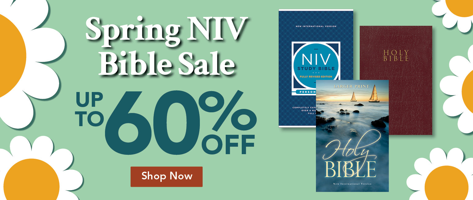 Spring NIV Bible Sale Up to 60% Off