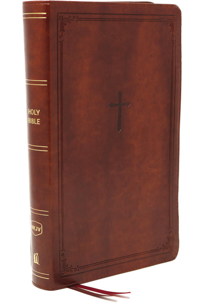 NKJV, End-of-Verse Reference Bible, Compact, Red Letter Edition