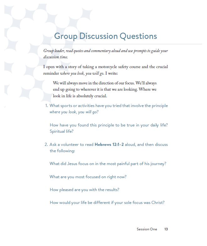 Don’t Look Back Bible Study Guide plus Streaming Video: Getting