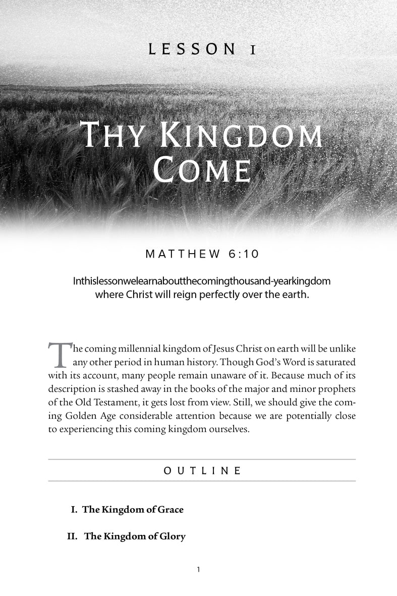 The Coming Golden Age Bible Study Guide: How to Be Kingdom Ready