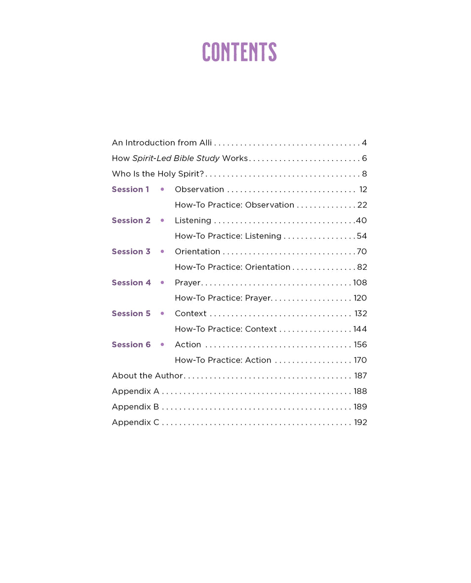 Spirit-Led Bible Study Workbook plus Streaming Video: Six Practices to Bring the Bible to Life