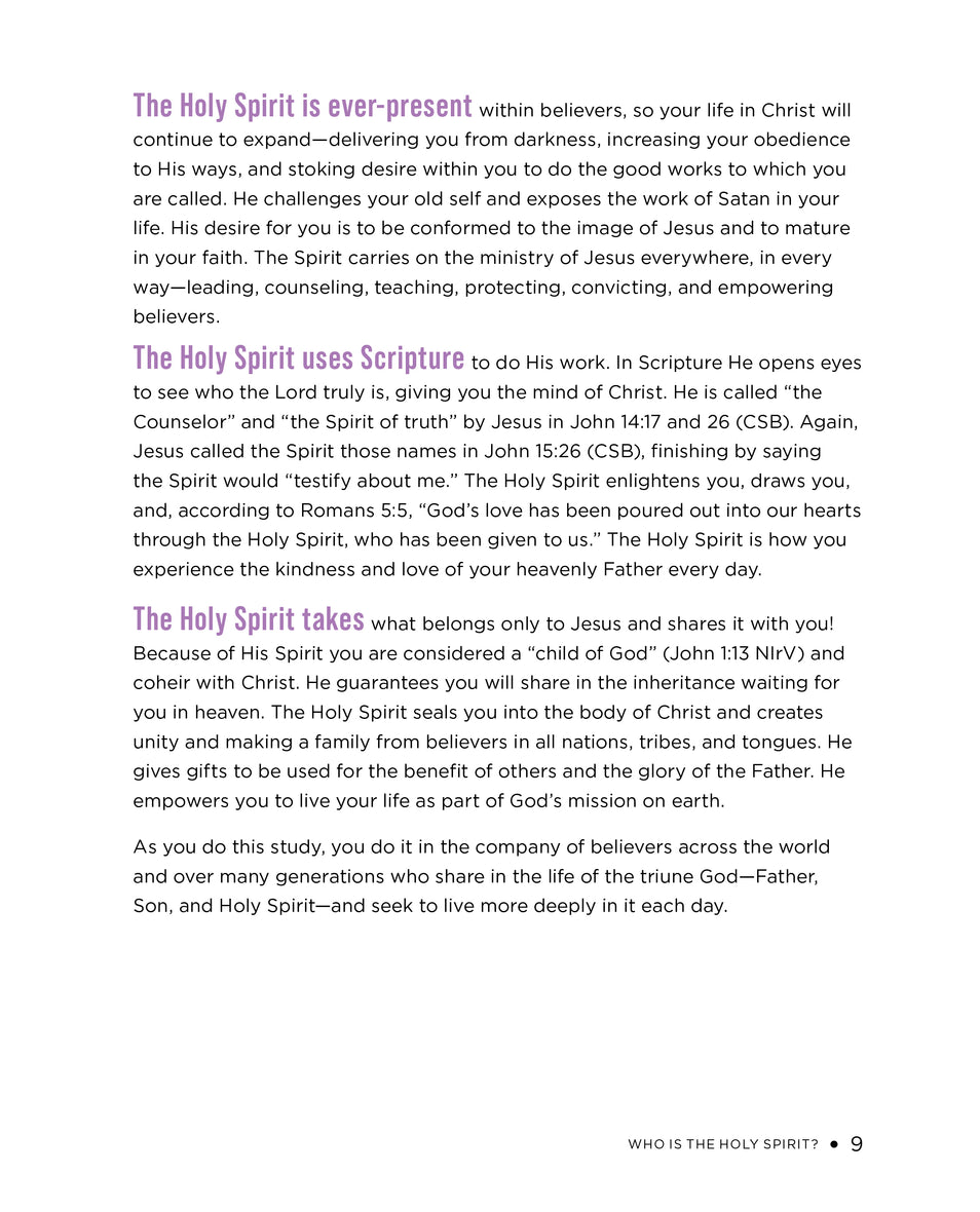 Spirit-Led Bible Study Workbook plus Streaming Video: Six Practices to Bring the Bible to Life