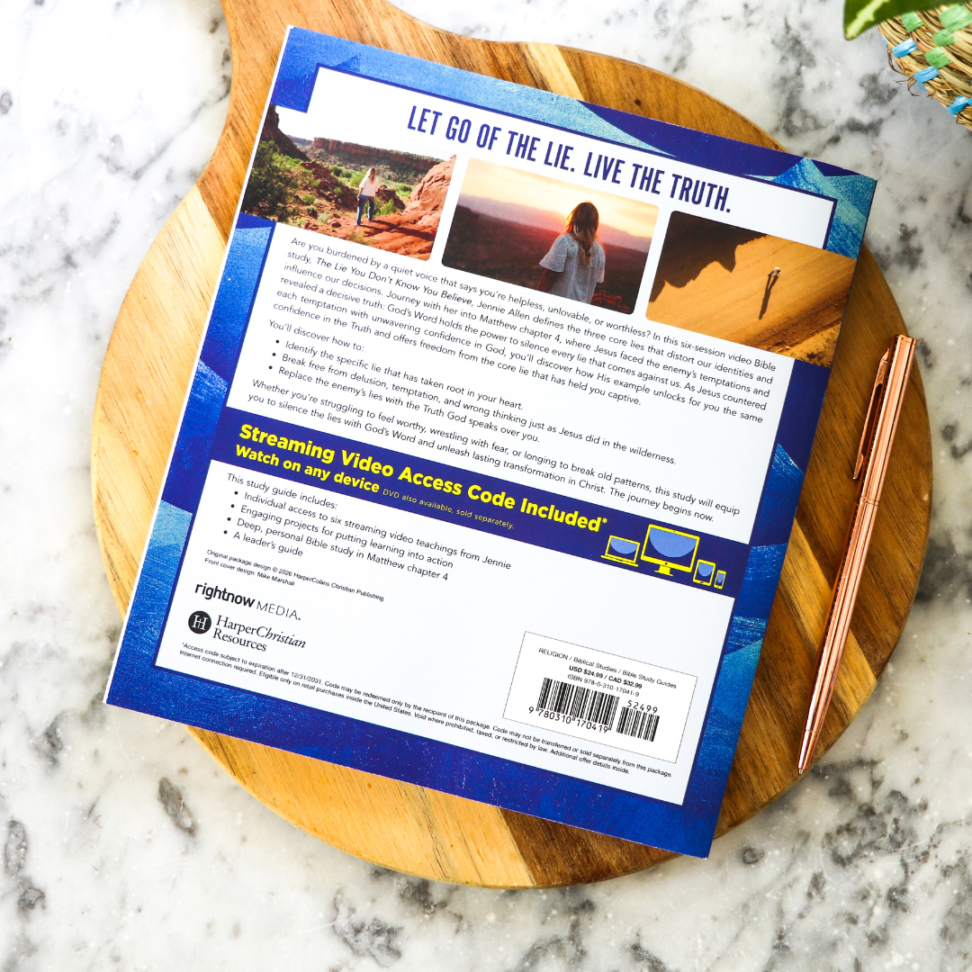 The Lie You Don't Know You Believe Bible Study Guide plus Streaming Video: How Jesus Fought the Devil in the Book of Matthew