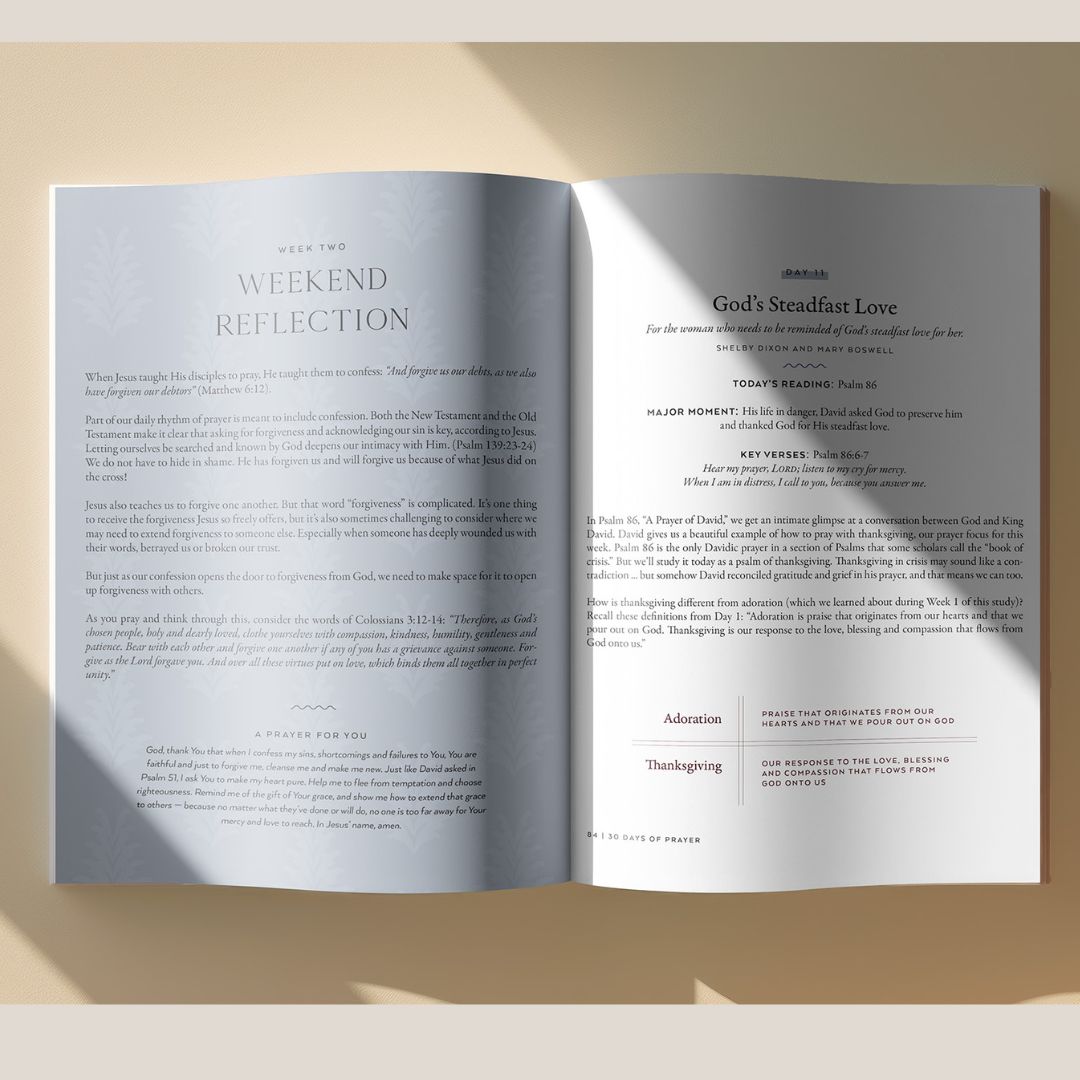 30 Days of Prayer: A Bible Study in Psalms
