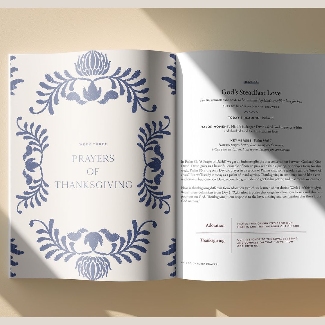 30 Days of Prayer: A Bible Study in Psalms