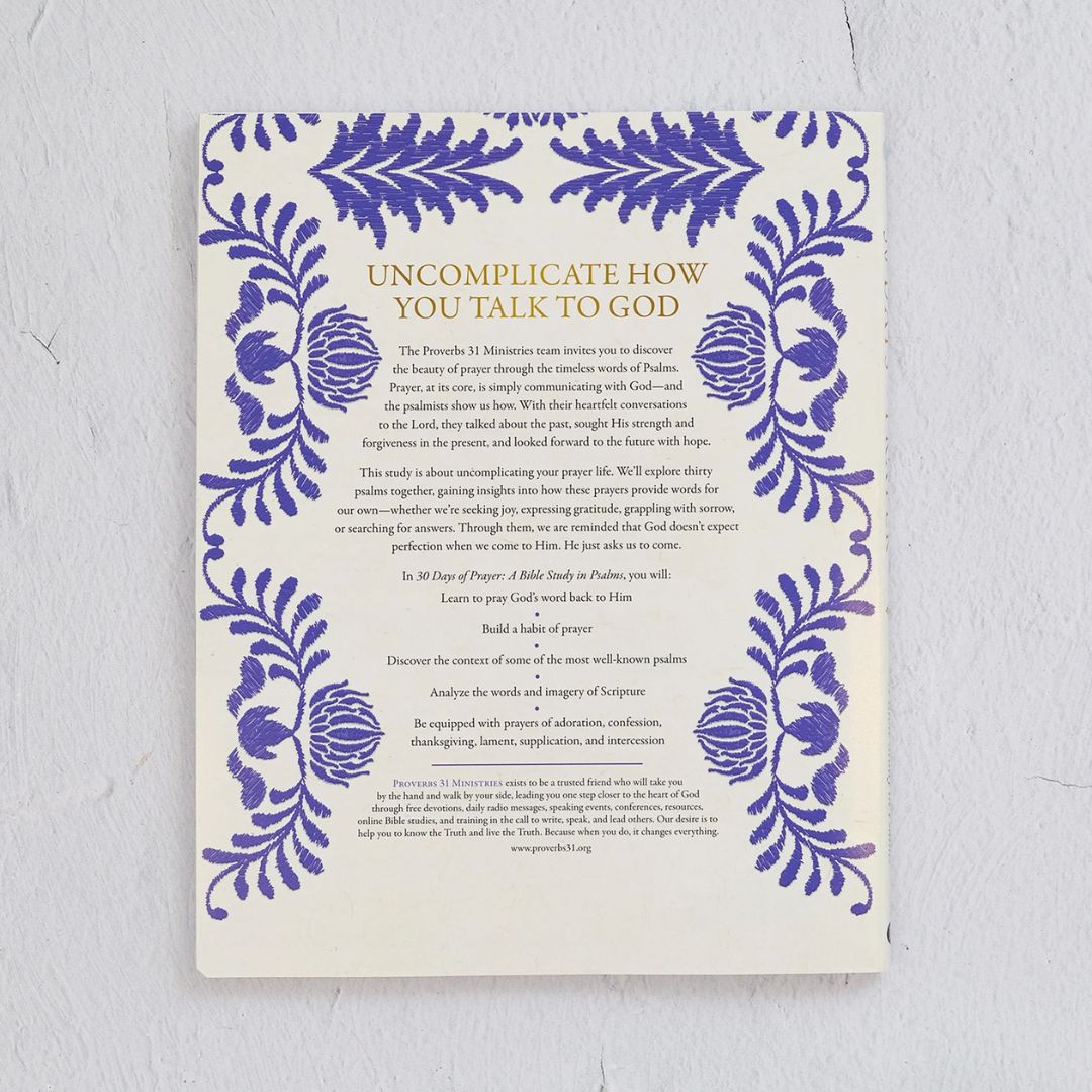 30 Days of Prayer: A Bible Study in Psalms