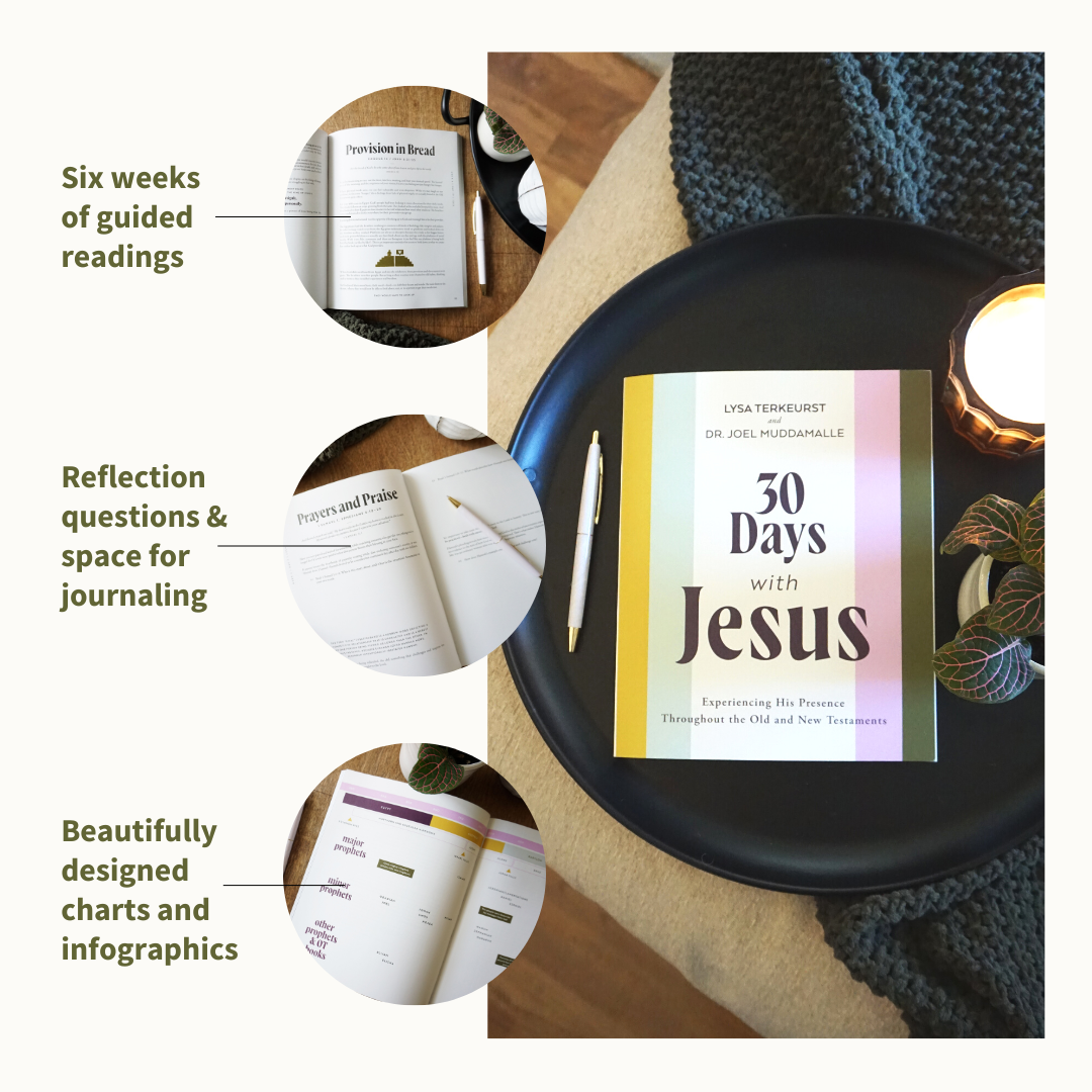 Jesus Log 30 Days with Jesus Bible Study Guide: Experiencing His Presence throug ...