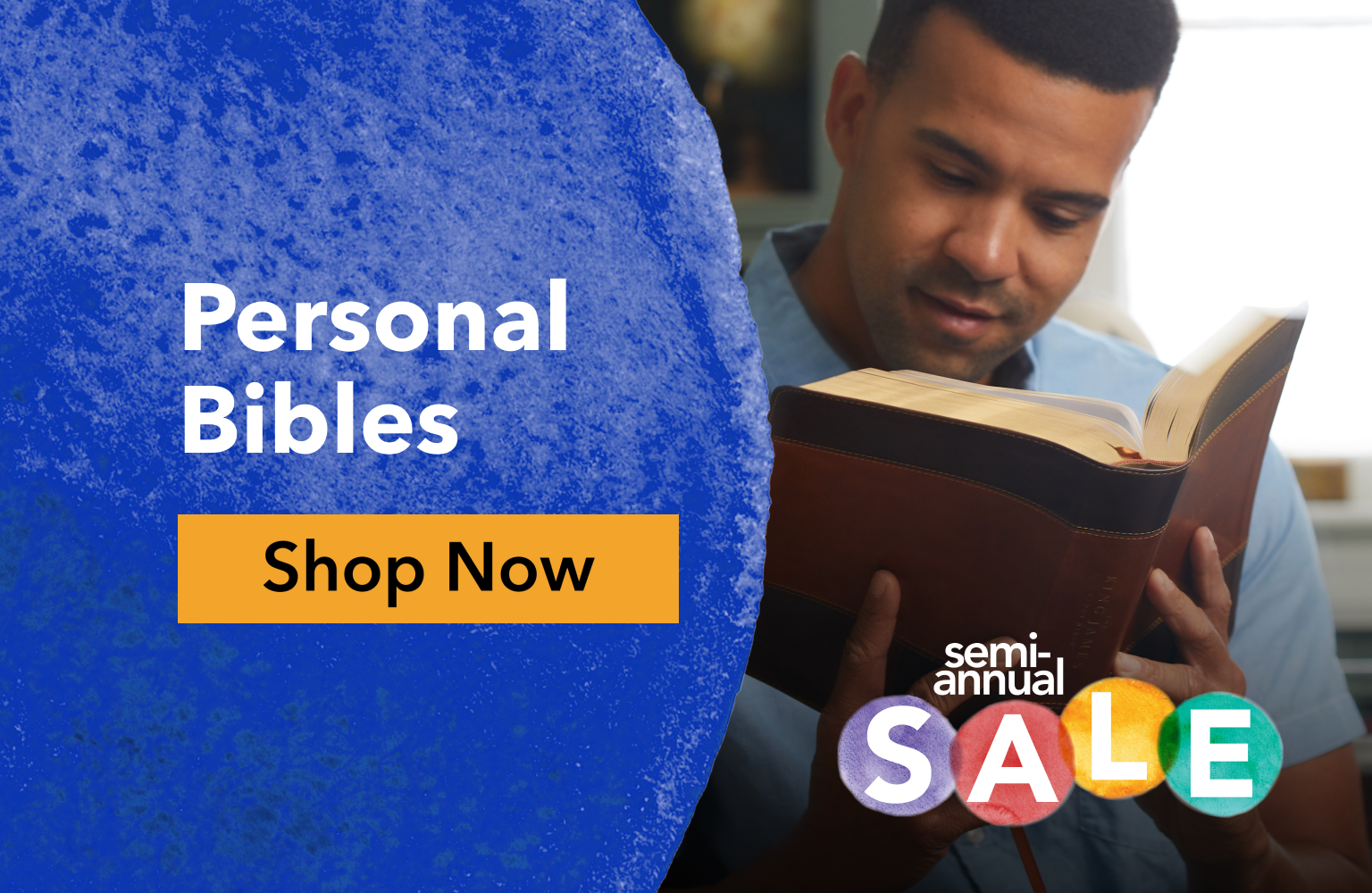 Semi-annual Sale - Save up to 65% on Personal Study Bibles - Shop Now