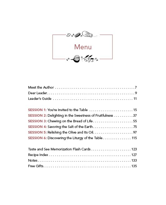 Taste and See Book and Bible Study Guide plus Streaming Video Bundle