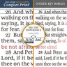 KJV, Pew Bible, Large Print, Red Letter Edition, Comfort Print: Holy Bible, King James Version