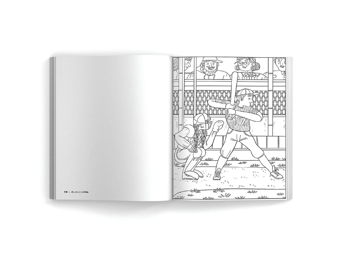 Color Me USA: A Celebratory Coloring Book