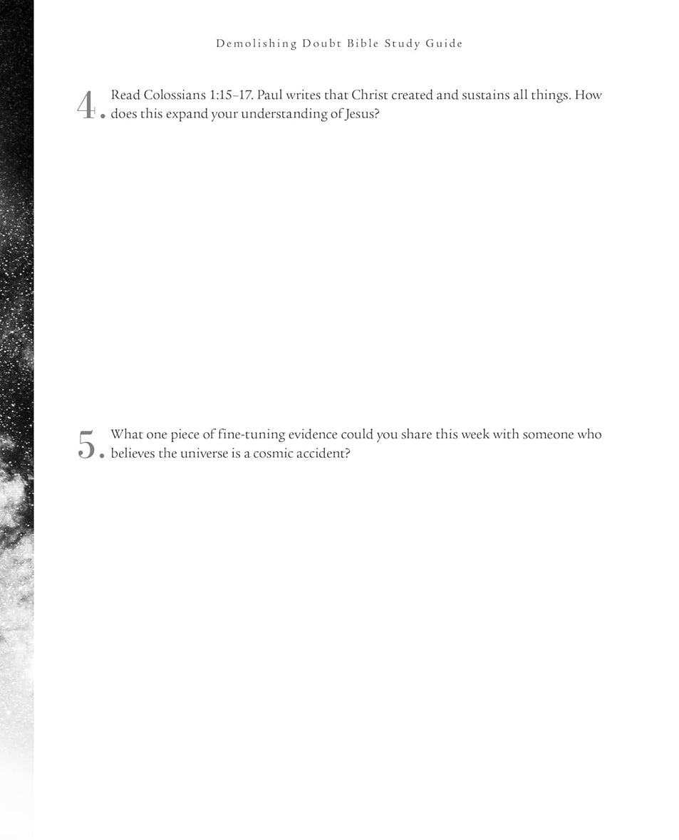 Demolishing Doubt Bible Study Guide plus Streaming Video: Discover How Your Deepest Questions Can Lead to Life-Giving Faith