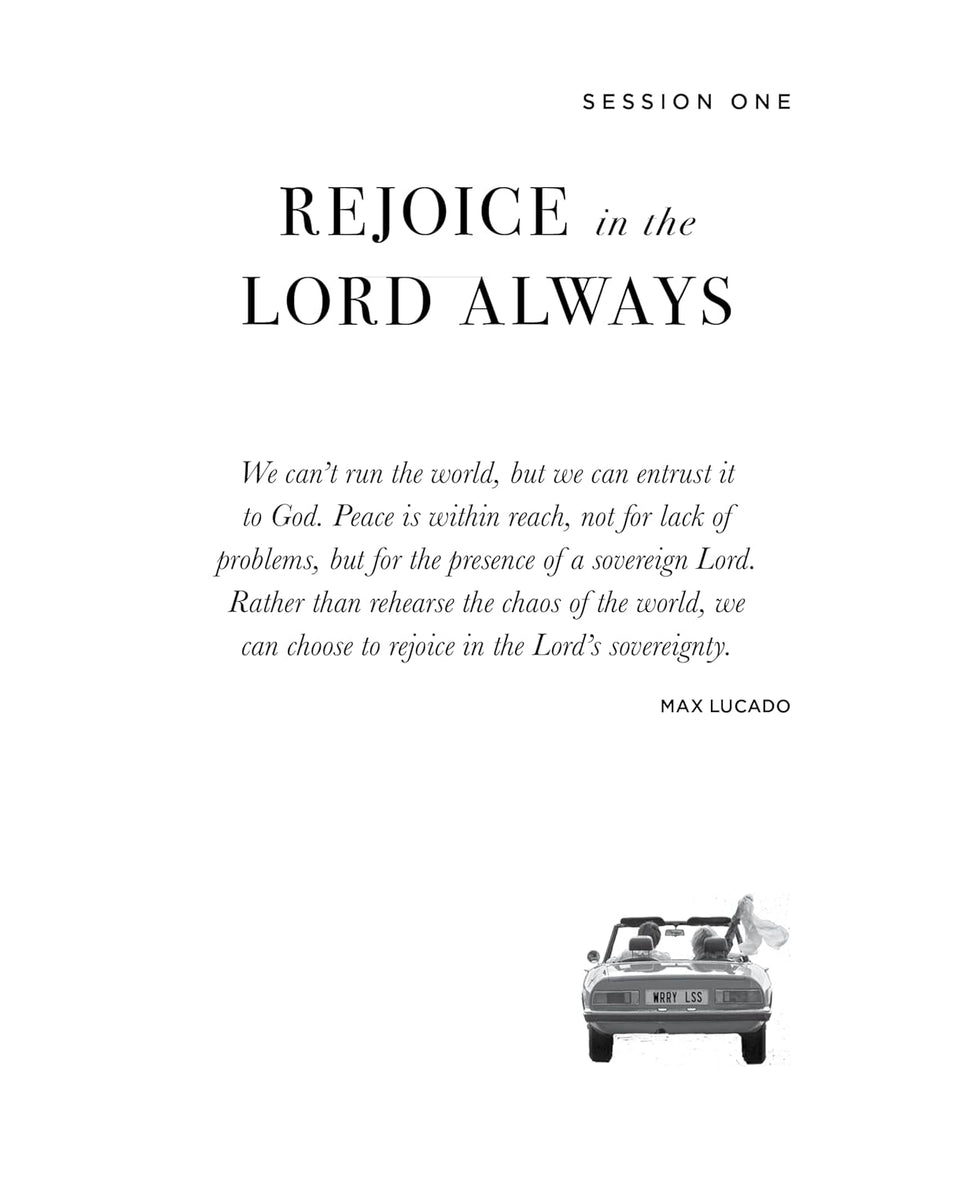 Anxious for Nothing Book and Bible Study Guide plus Streaming Video Bundle