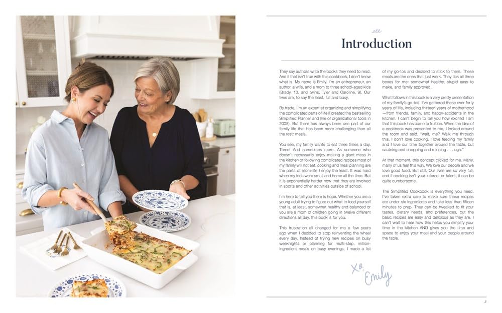 The Simplified Cookbook: Delicious Meals with Effortless Prep (60 Recipes + 60 Assembly Meals) – The Perfect Mother's Day Gifts for Mom