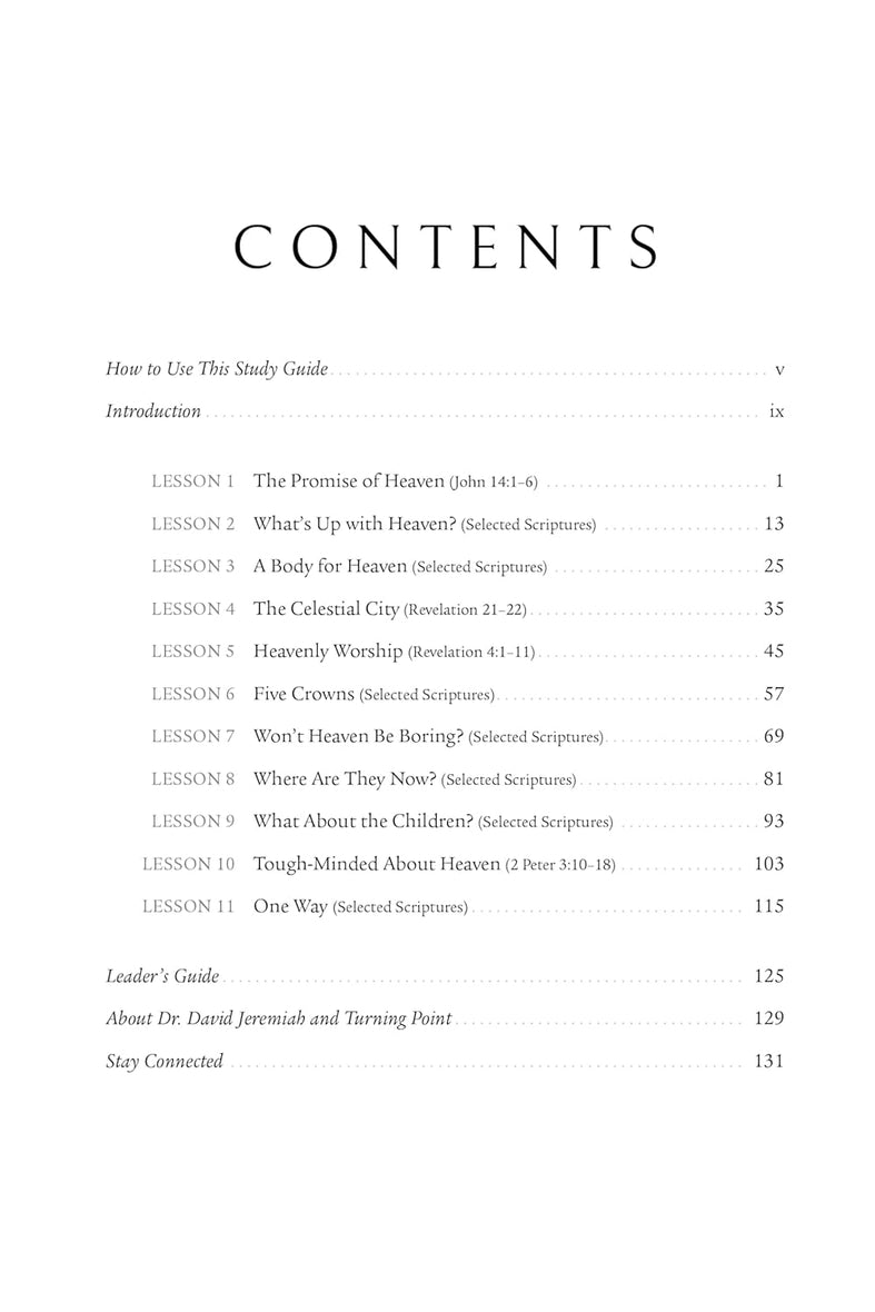 The Promise of Heaven Bible Study Guide: Why You Can Get Excited About Your Eternal Home