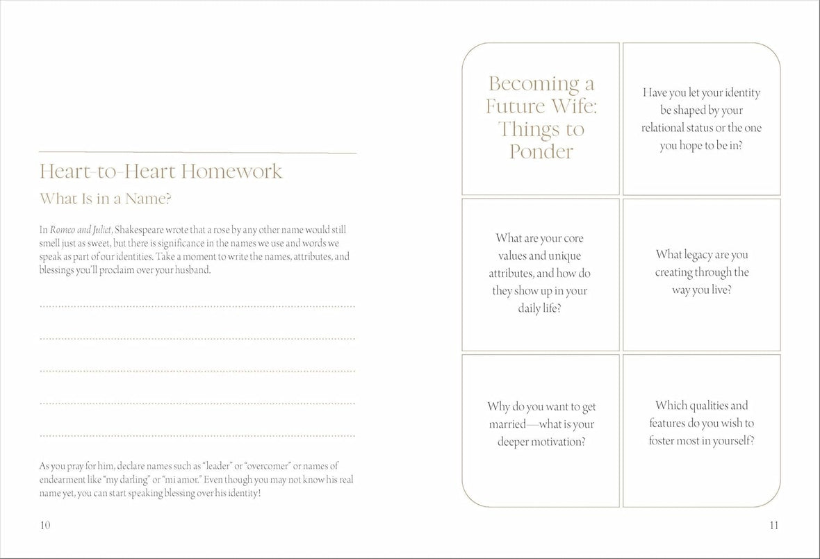 Dear Future Husband Prayer Journal: A Journaling Devotional for Christian Women Who Are Single, Dating, or Engaged to Prepare for Their Future Marriage
