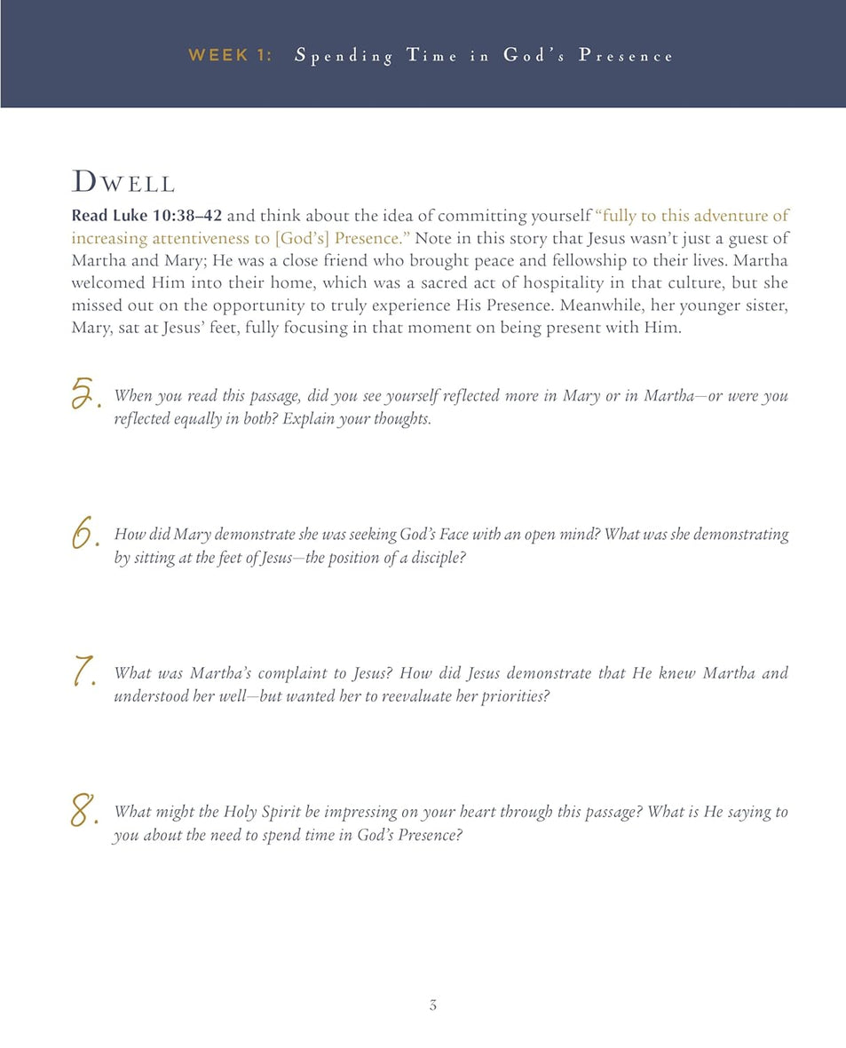 Jesus Calling 52-Week Bible Study: Experience the Presence of God