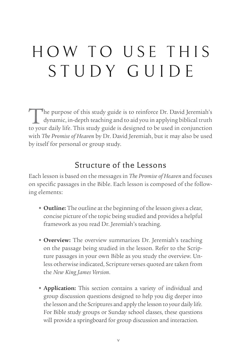 The Promise of Heaven Bible Study Guide: Why You Can Get Excited About Your Eternal Home