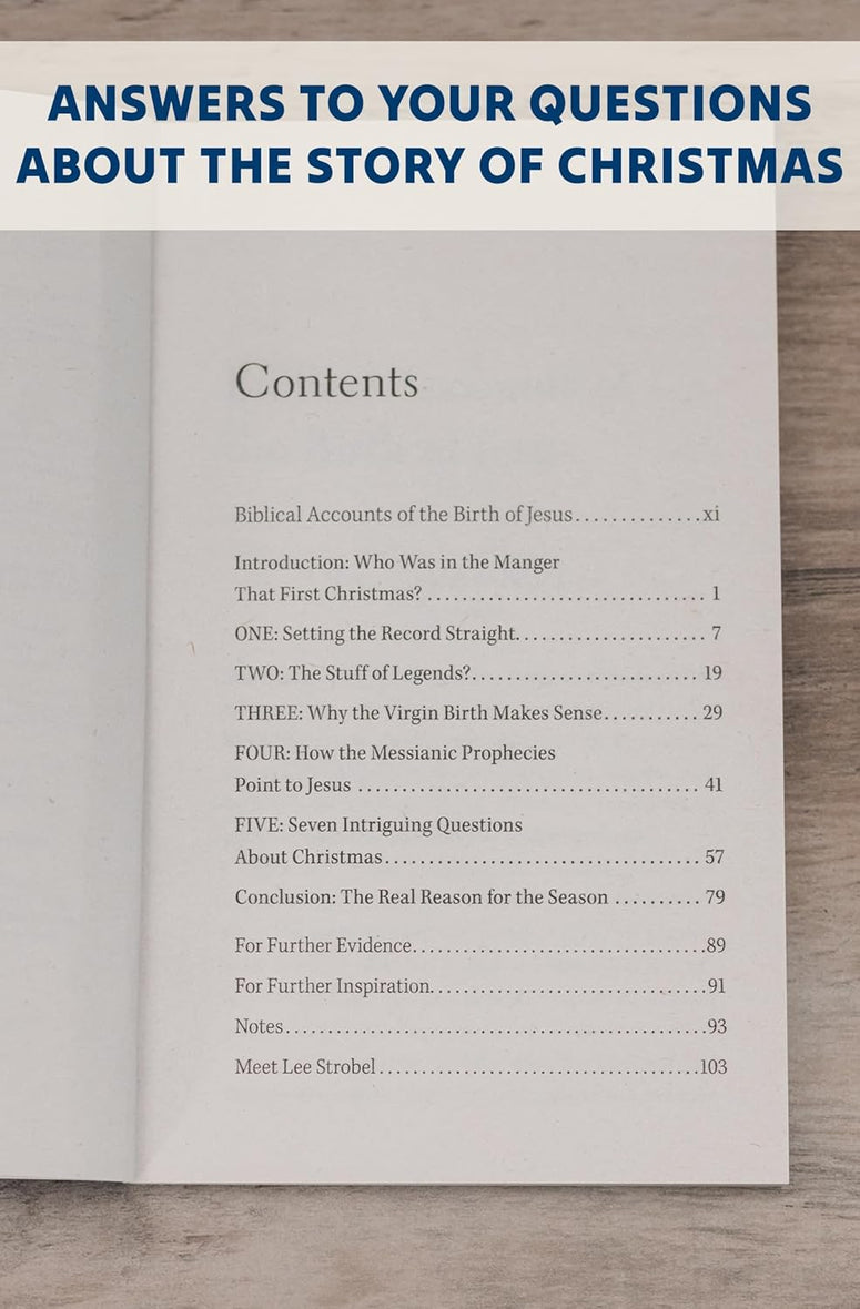 The Case for Christmas: A Journalist Investigates the Identity of the Child in the Manger