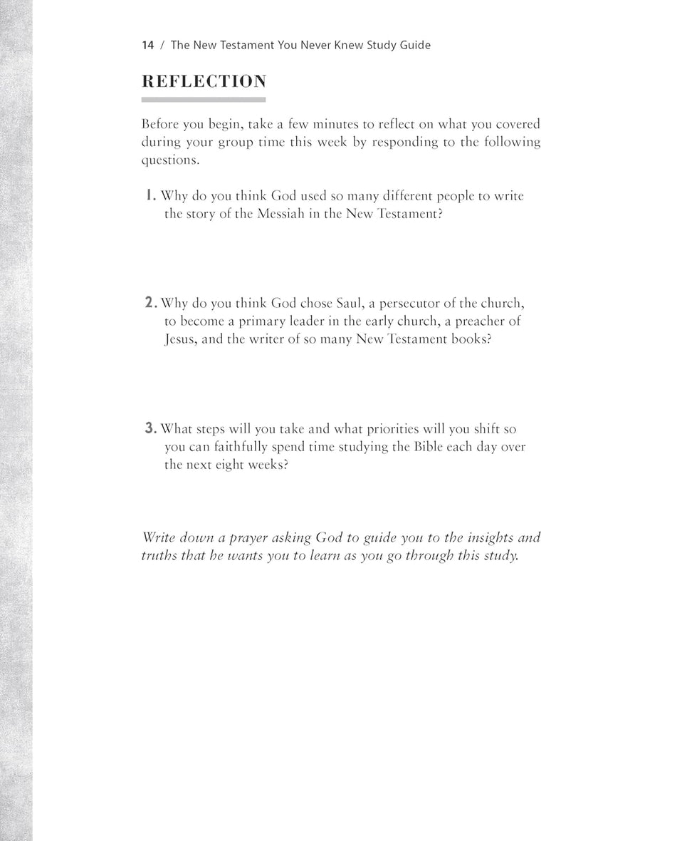 The New Testament You Never Knew Bible Study Guide plus Streaming Video, Updated Edition: Exploring the Context, Purpose, and Meaning of the Story of God