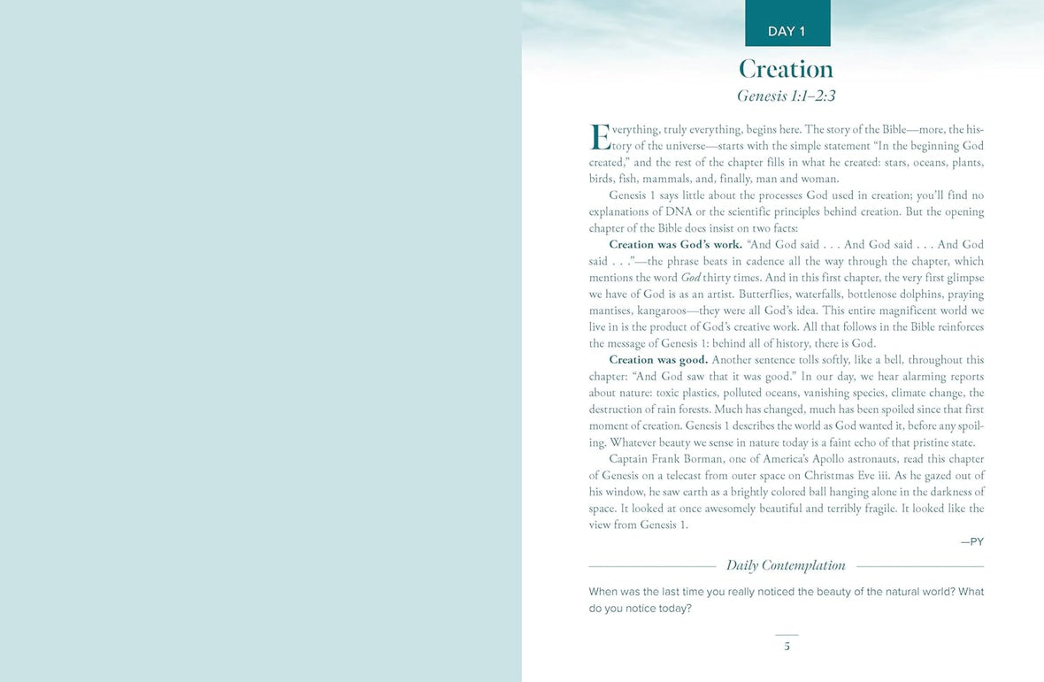 The Bible Revealed: A 365-Day Guided Journey Through God's Word (A Daily Devotional)