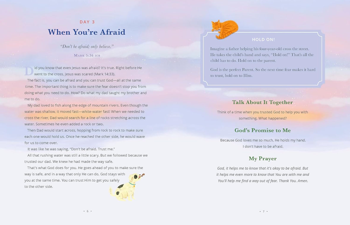 Calm Thoughts for Kids: 90 Devotions for Anxious Days