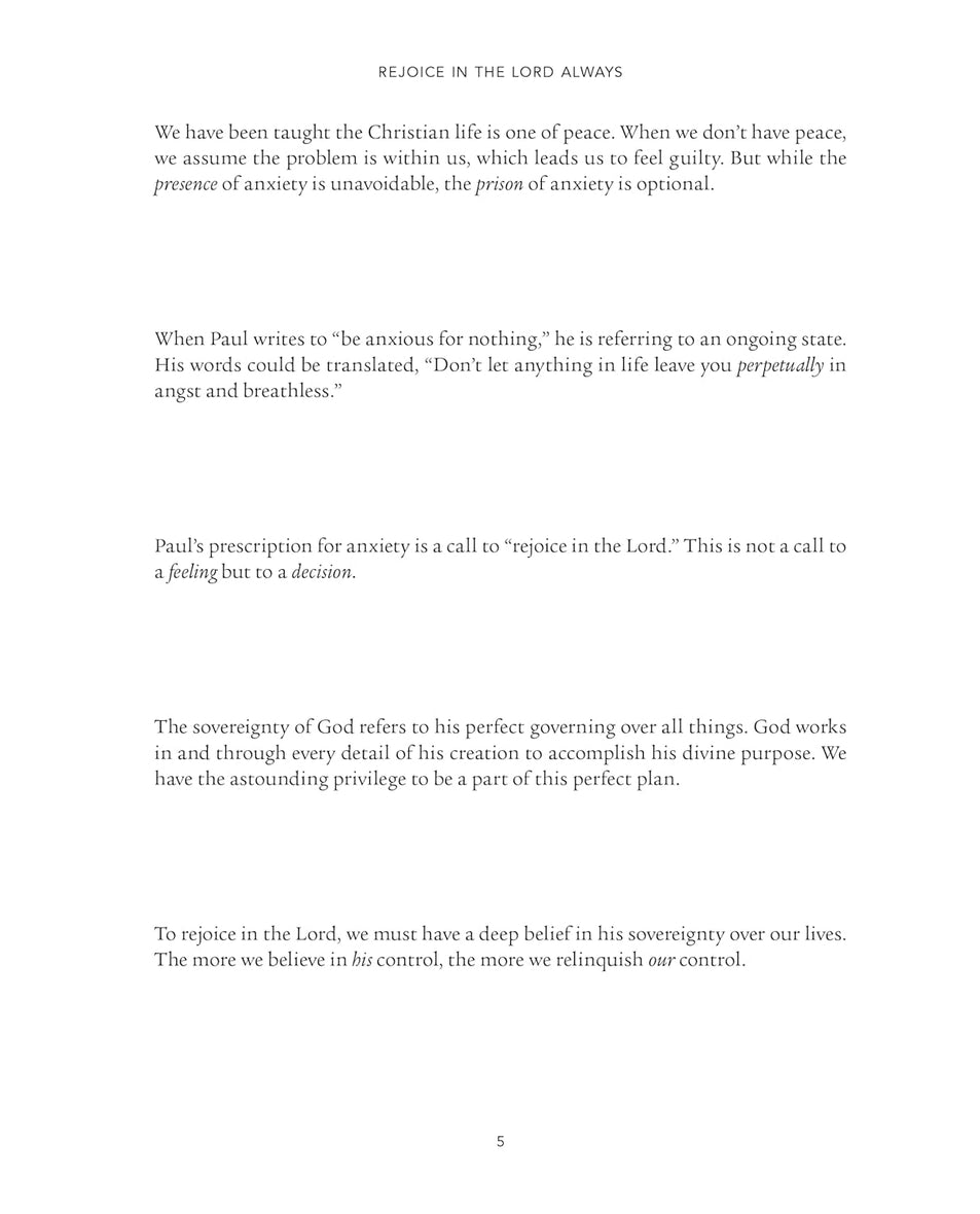 Anxious for Nothing Bible Study Guide plus Streaming Video, Updated Edition: Finding Calm in a Chaotic World