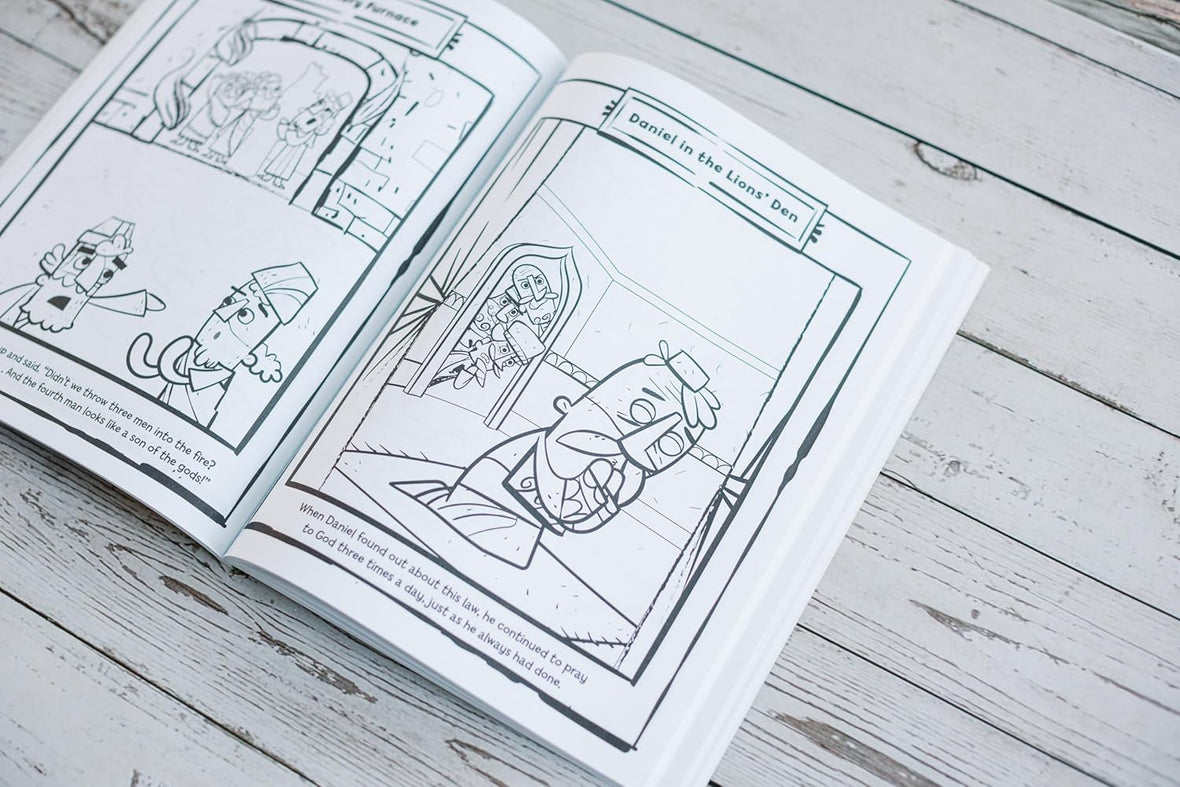 Hey-O! Coloring Book: Over 90 Bible Story Pages for Kids to Color
