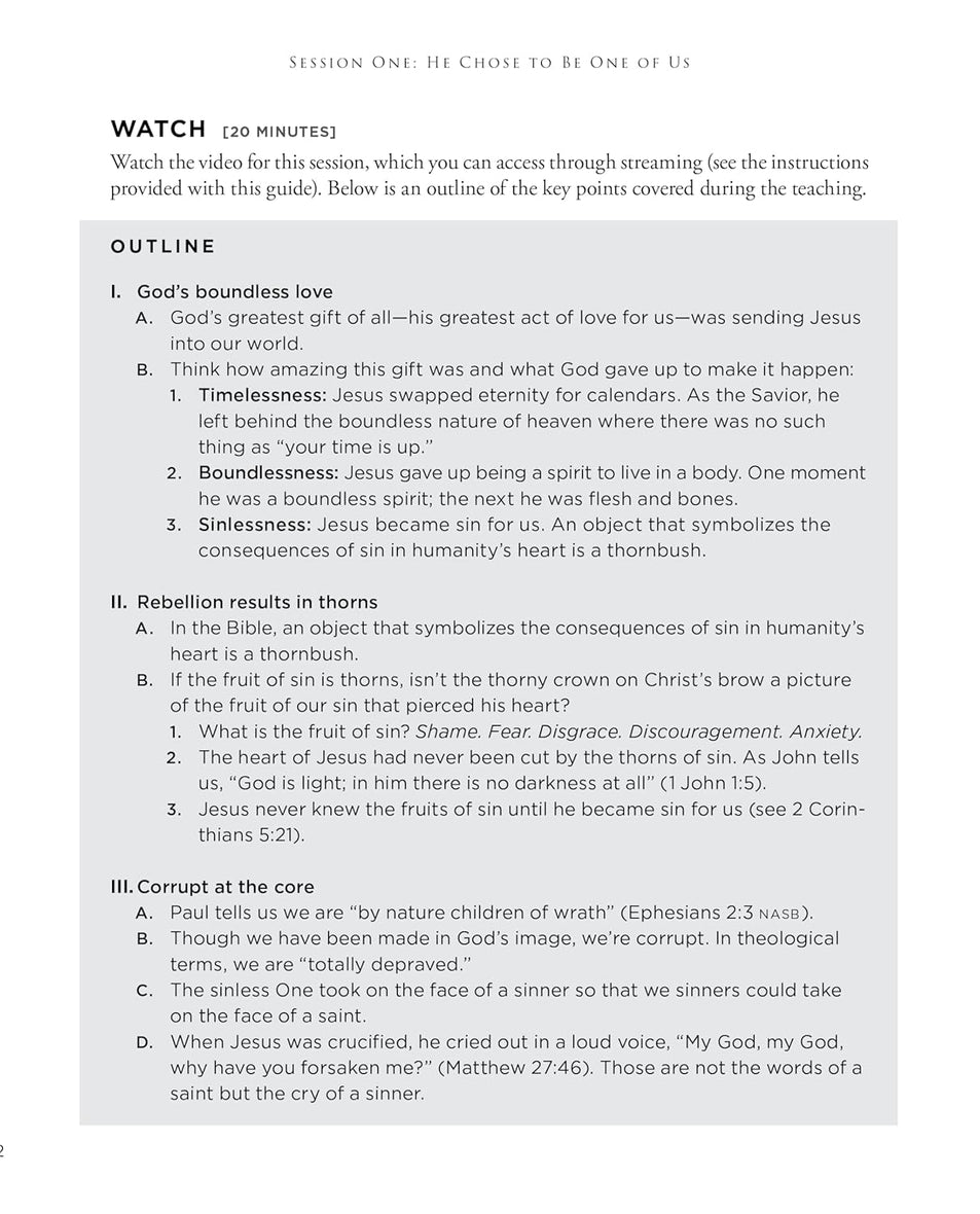 He Chose the Nails Bible Study Guide + Streaming Video, Updated Edition: What God Did to Win Your Heart