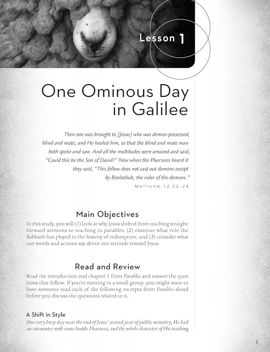 Parables Workbook: The Mysteries of God's Kingdom Revealed Through the Stories Jesus Told