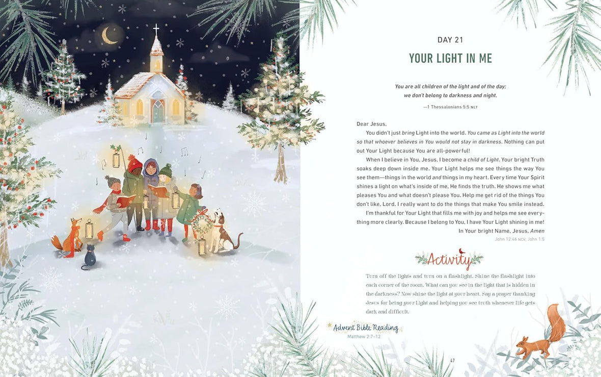 Jesus Listens for Christmas: 25 Prayers and Devotions for Kids