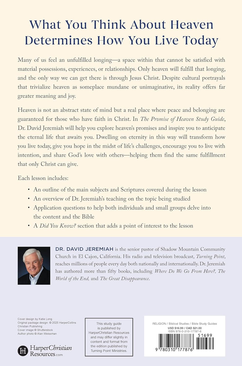 The Promise of Heaven Bible Study Guide: Why You Can Get Excited About Your Eternal Home