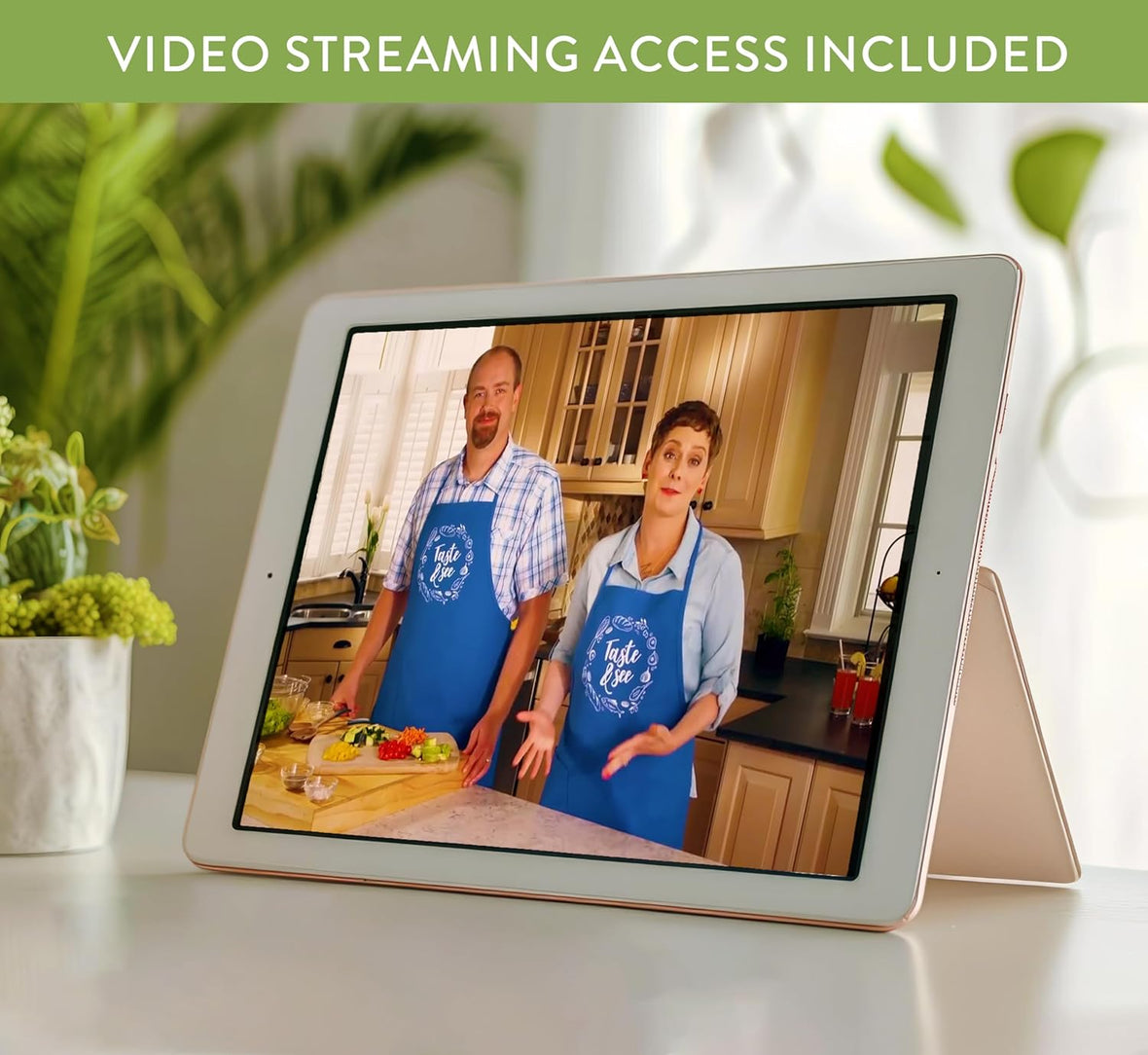 Taste and See Book and Bible Study Guide plus Streaming Video Bundle
