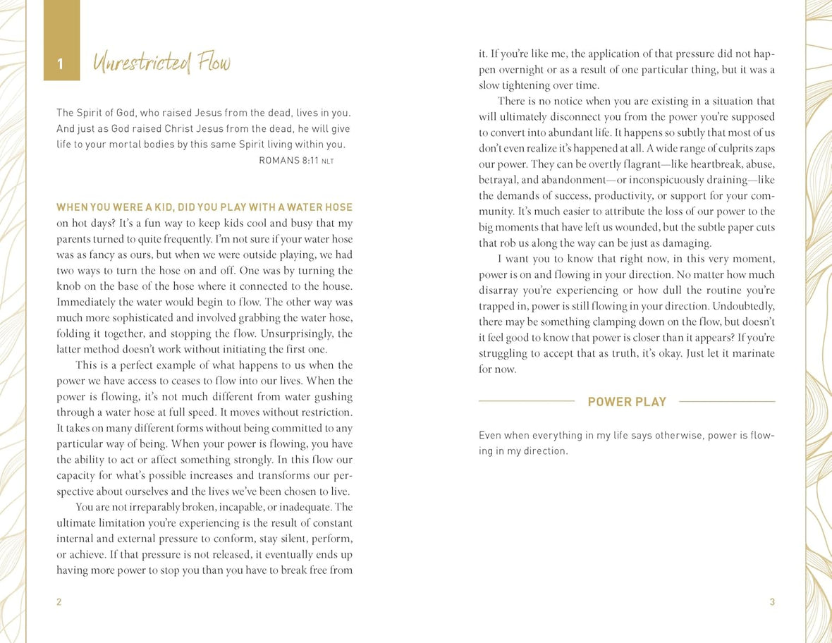 The Power in Surrender: 100 Ways to Tap into the Courage to Trust God’s Plan Over Fear, Worry, and Doubt (A 100-Day Devotional)