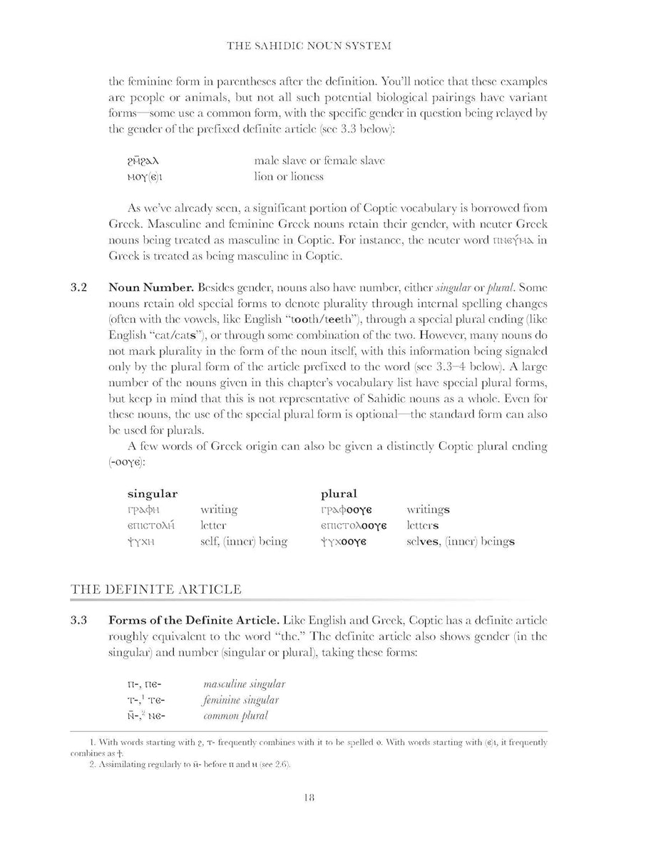 Basics of Sahidic Coptic: A Complete Grammar with Exercises
