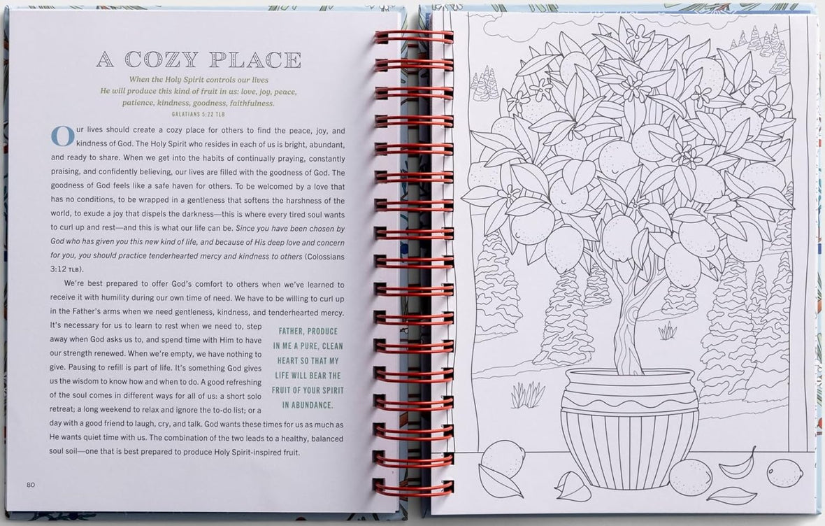 Cozy Moments to Calm Your Heart: Devotional Adult Coloring Book (77 Daily Devotions and Coloring Pages to Warm Your Soul) – The Perfect Gift for Christian Women