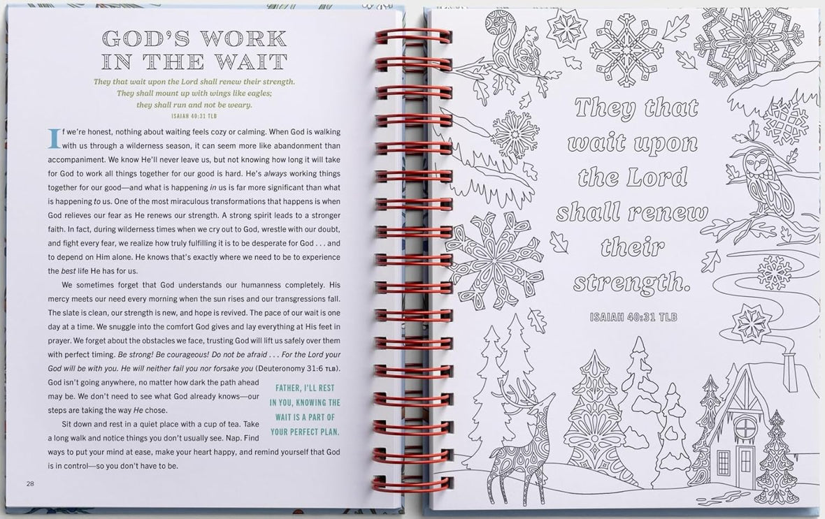 Cozy Moments to Calm Your Heart: Devotional Adult Coloring Book (77 Daily Devotions and Coloring Pages to Warm Your Soul) – The Perfect Gift for Christian Women