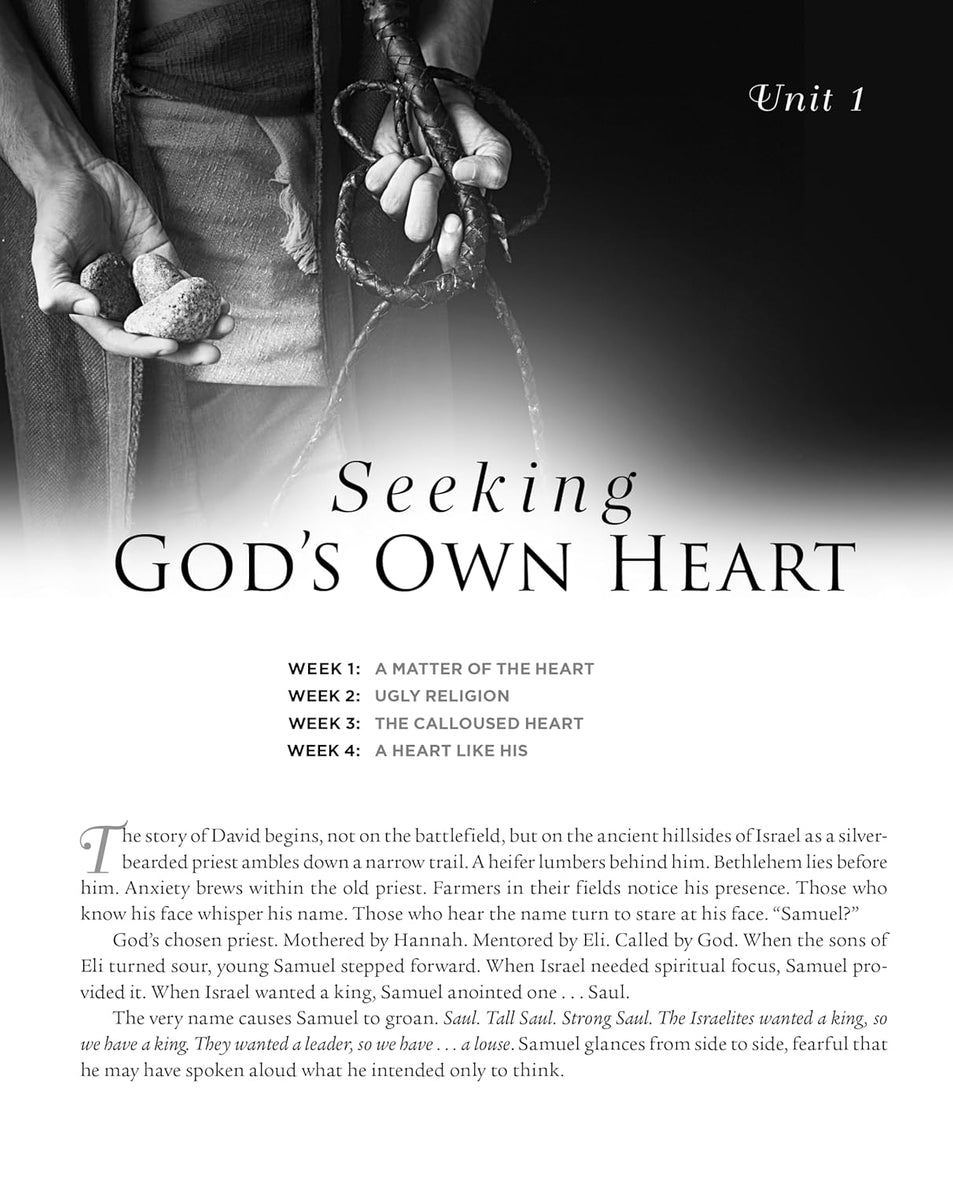 Seeking After the Heart of God for 52 Weeks: A Bible Study on the Life of David