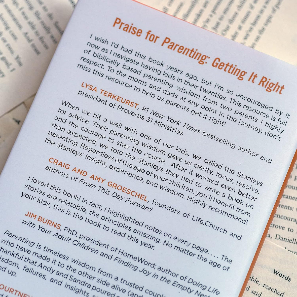 Parenting: Getting It Right