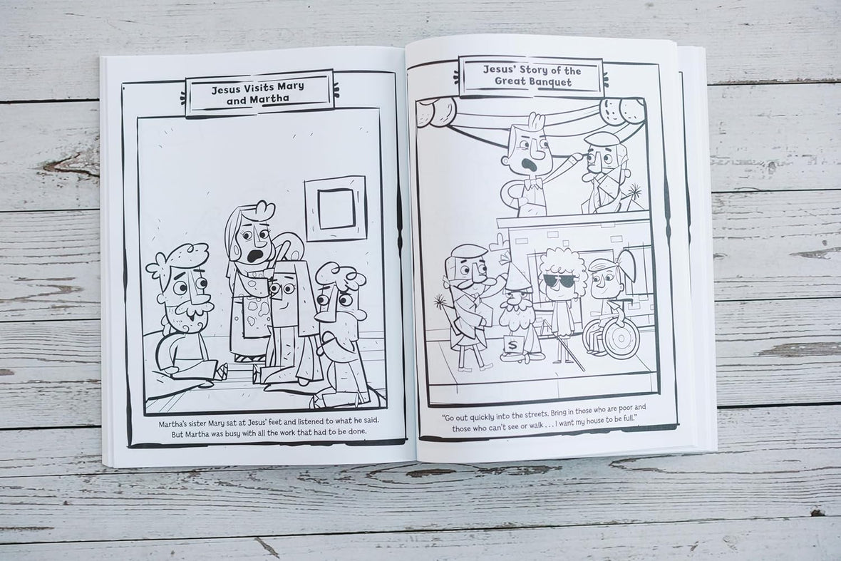 Hey-O! Coloring Book: Over 90 Bible Story Pages for Kids to Color