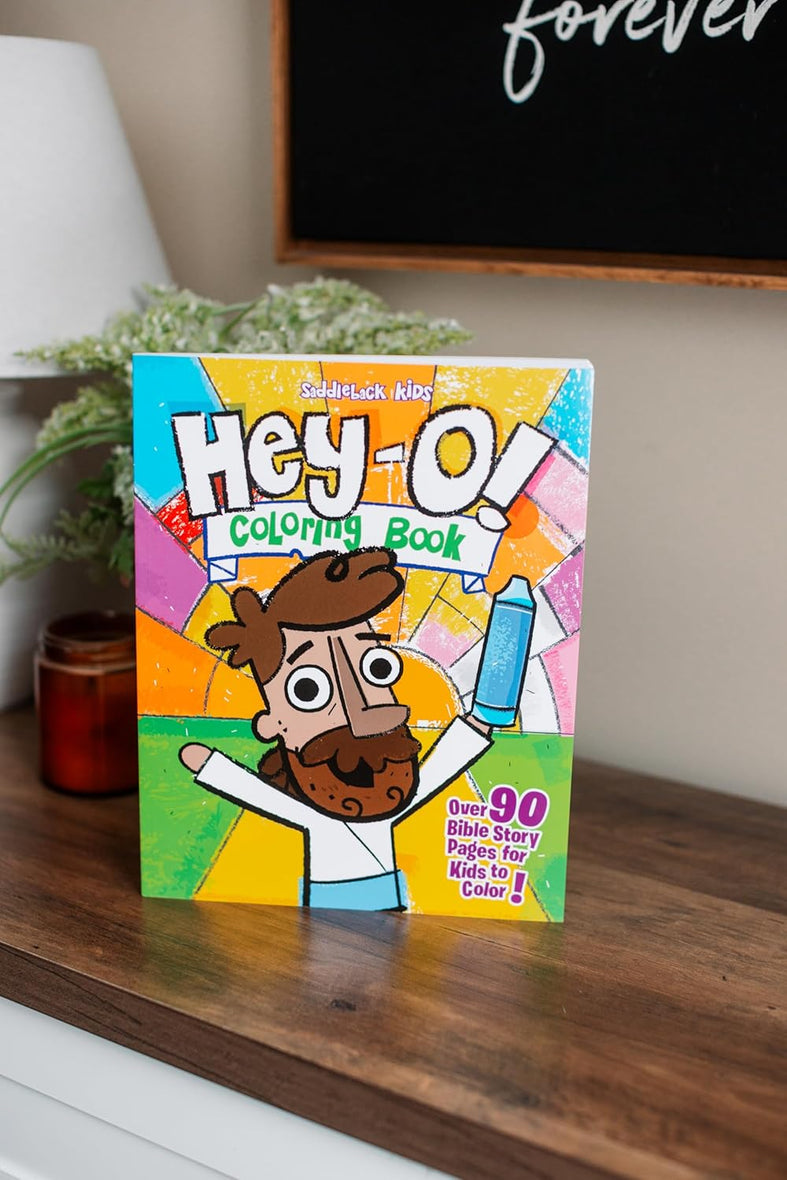 Hey-O! Coloring Book: Over 90 Bible Story Pages for Kids to Color