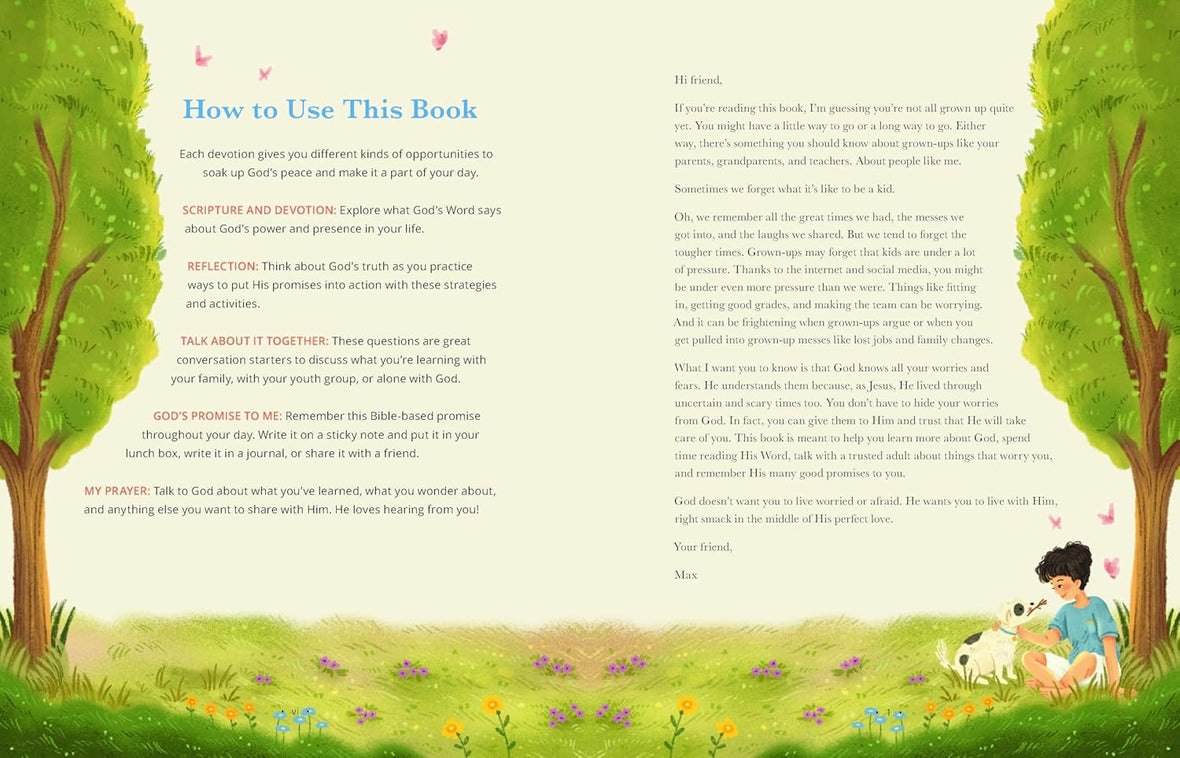 Calm Thoughts for Kids: 90 Devotions for Anxious Days