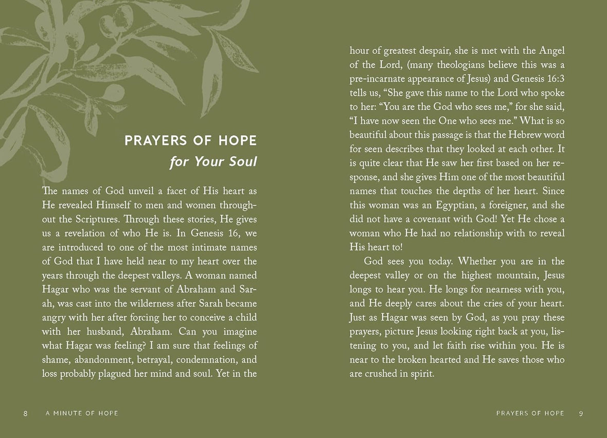 A Minute of Hope: 100 Prayers for Staying Steadfast Through Challenges and Change