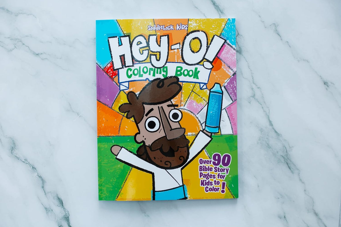 Hey-O! Coloring Book: Over 90 Bible Story Pages for Kids to Color