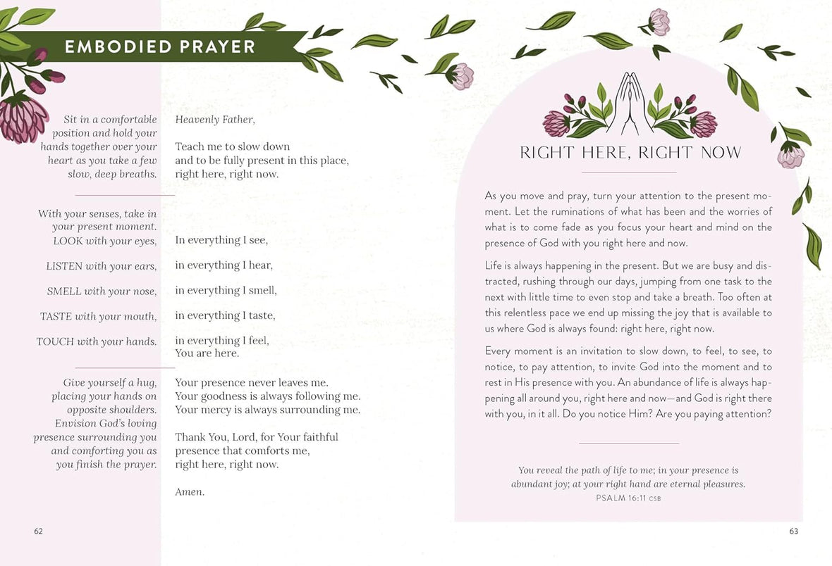 Prayer in Motion: An Invitation to Be Fully Present, Connect with God, and Pray with Your Whole Self