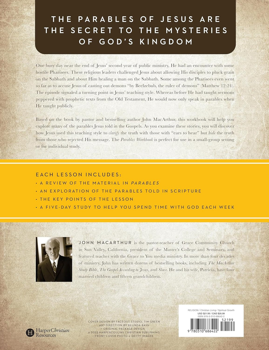 Parables Workbook: The Mysteries of God's Kingdom Revealed Through the Stories Jesus Told