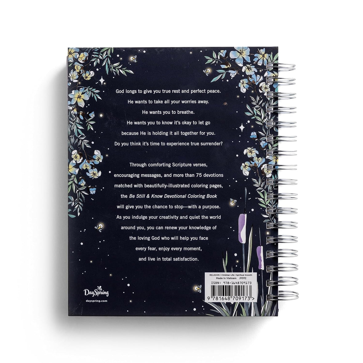 Be Still & Know: Devotional Adult Coloring Book (75 Daily Devotions and Coloring Pages to Pause Your Busy Life) – The Perfect Gift for Christian Women