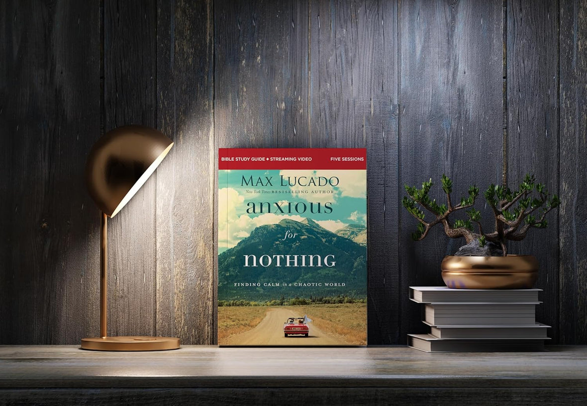 Anxious for Nothing Book and Bible Study Guide plus Streaming Video Bundle
